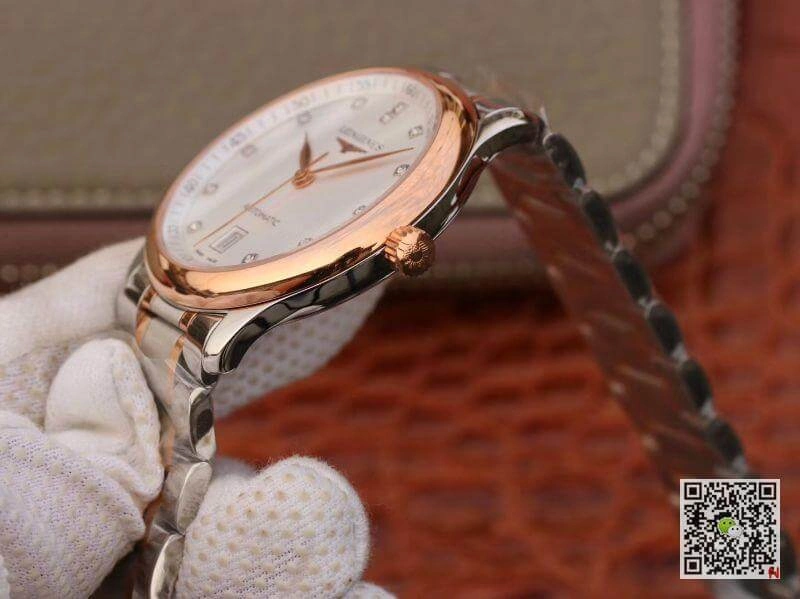 Longines Master Collections L2.628.5.97.7 KY Factory 1:1 Best Edition Replica Watch Swiss ETA2892 White Textured Dial
